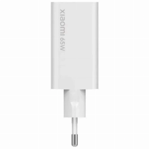 Зарядное устройство Xiaomi Mi 65W Fast Charger with GaN Tech, белый
