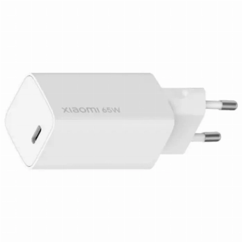 Зарядное устройство Xiaomi Mi 65W Fast Charger with GaN Tech, белый
