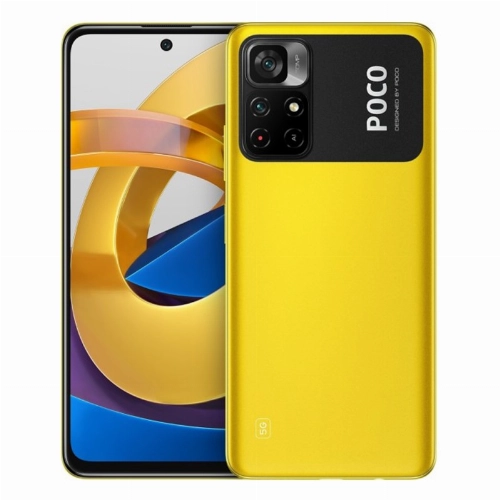 Смартфон POCO M4 Pro 5G 4/64 ГБ, желтый